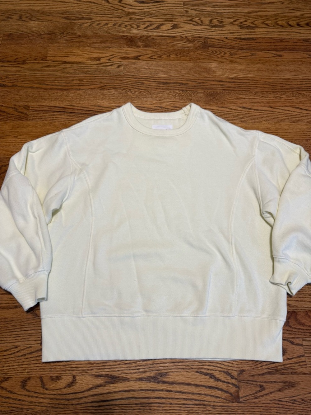 aerie yellow Crewneck Sweatshirt